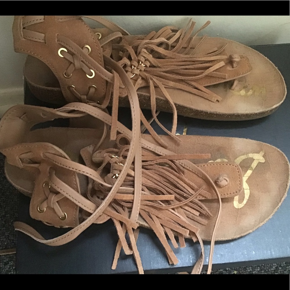 Moccasins Sandals with laces